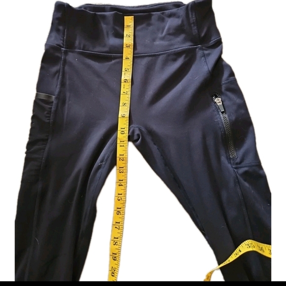 Fabletics Womens Black Motion365 High Waisted Utility Workout Athletic Legging M - Picture 12 of 15